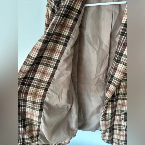 Cider Retro Plaid Blazer - Picture 7 of 8